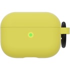 OtterBox Carrying Case Apple AirPods Pro - Lemondrop (Yellow) - Scratch Resistant, Scuff Resistant, Damage Resistant, Drop Resistant - Polycarbonate, Synthetic Rubber Body - Carabiner Clip - 1.90" (48.26 mm) Height x 3.62" (91.95 mm) Width x 0.97" (24.64 mm) Depth