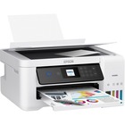 Epson WorkForce ST ST-C2100 Wireless Inkjet Multifunction Printer - Color - Copier/Printer/Scanner - (5760 x 1440 dpi class) - Automatic Duplex Print - Upto 3000 Pages Monthly - 100 sheets Input - Color Flatbed Scanner - 1200 dpi Optical Scan - Wireless L