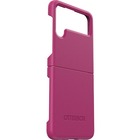 OtterBox Galaxy Z Flip3 5G Thin Flex Series Antimicrobial Case - For Samsung Galaxy Z Flip3 5G Smartphone - Fuchsia Party (Pink) - Drop Resistant, Bacterial Resistant, Scratch Resistant, Scrape Resistant - Polycarbonate, Synthetic Rubber, Plastic