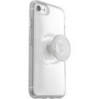 OtterBox iPhone SE (3rd and 2nd Gen) and iPhone 8/7 Otter + Pop Symmetry Series Case - For Apple iPhone SE 2, iPhone SE 3, iPhone 8, iPhone 7 Smartphone - Clear Pop - Drop Resistant, Bump Resistant - Polycarbonate, Synthetic Rubber, Polycarbonate (PC)