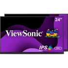 ViewSonic Graphic VG2455_56a_H2 23.8" Full HD LED Monitor - 16:9 - 24.00" (609.60 mm) Class - In-plane Switching (IPS) Technology - LED Backlight - 1920 x 1080 - 16.7 Million Colors - 250 cd/m - 5 ms - HDMI - VGA - DisplayPort - USB Hub
