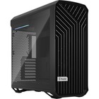 Fractal Design Torrent Black TG Light Tint - Black - Tempered Glass, Steel - 6 x Bay - 5 x 7.09" (180 mm), 5.51" (140 mm) x Fan(s) Installed - 0 - ATX, EATX, Micro ATX, ITX, SSI EEB, SSI CEB Motherboard Supported - 7 x Fan(s) Supported - 0 x External 5.25" Bay - 0 x Internal 5.25" Bay - 2 x Internal 3.5" Bay - 4 x Internal 2.5" Bay - 7x Slot(s) - 3 x USB(s) - 1 x Audio In - 1 x Audio Out