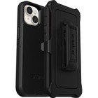 OtterBox Defender Rugged Carrying Case (Holster) Apple iPhone 13 Smartphone - Black - Dirt Resistant, Bump Resistant, Dirt Resistant Port, Dust Resistant Port, Scrape Resistant, Drop Resistant, Lint Resistant Port - Plastic Body - Belt Clip - 6.39" (162.31 mm) Height x 3.57" (90.68 mm) Width x 1.31" (33.27 mm) Depth - 1 Pack