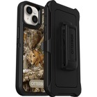 OtterBox Defender Rugged Carrying Case (Holster) Apple iPhone 13 Smartphone - Realtree Edge - Dust Resistant Port, Lint Resistant Port, Dirt Resistant Port, Scrape Resistant, Dirt Resistant, Bump Resistant, Drop Resistant, Clog Resistant Port - Synthetic Rubber Body - Holster - 6.39" (162.31 mm) Height x 3.57" (90.68 mm) Width x 1.31" (33.27 mm) Depth - Retail