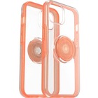 OtterBox iPhone 13 Otter + Pop Symmetry Series Clear Case - For Apple iPhone 13 Smartphone - Melondramatic (Clear/Orange) - Clear - Drop Resistant, Bump Resistant - Synthetic Rubber, Polycarbonate, Plastic