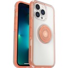 OtterBox iPhone 13 Pro Otter + Pop Symmetry Series Clear Case - For Apple iPhone 13 Pro Smartphone - Melondramatic (Clear/Orange) - Clear - Drop Resistant, Bump Resistant - Synthetic Rubber, Polycarbonate, Plastic