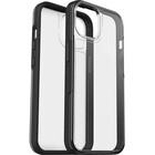 OtterBox iPhone 13 SEE Case - For Apple iPhone 13 Smartphone - Black Crystal (Clear/Black) - Impact Resistant, Drop Proof - Plastic