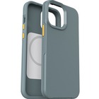 LifeProof SEE Case With MagSafe For iPhone 13 Pro Max - For Apple iPhone 13 Pro Max, iPhone 12 Pro Max Smartphone - Anchors Away (Gray/Orange) - Drop Proof - Recycled Plastic