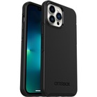 OtterBox iPhone 13 Pro Max, iPhone 12 Pro Max Symmetry Series Antimicrobial Case - For Apple iPhone 13 Pro Max, iPhone 12 Pro Max Smartphone - Black - Bump Resistant, Drop Resistant, Bacterial Resistant, Scrape Resistant - Synthetic Rubber, Polycarbonate, Plastic