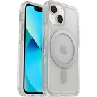 OtterBox iPhone 13 mini/12 mini Symmetry Series+ Clear Antimicrobial Case for MagSafe - For Apple iPhone 13 mini, iPhone 12 mini Smartphone - Clear - Bump Resistant, Drop Resistant, Bacterial Resistant - Synthetic Rubber, Polycarbonate, Plastic