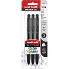 uniball™ Spectrum Rollerball Pen - 0.7 mm Pen Point Size - Black Gel-based Ink - 3 / Pack