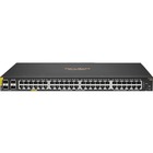 Aruba 6000 48G Class4 PoE 4SFP 370W Switch - 48 Ports - Manageable - Gigabit Ethernet - 10/100/1000Base-T, 100/1000Base-X - 3 Layer Supported - Modular - 4 SFP Slots - 45 W Power Consumption - 370 W PoE Budget - Twisted Pair, Optical Fiber - PoE Ports - 1U High - Rack-mountable, Cabinet Mount, Surface Mount, Wall Mountable - Lifetime Limited Warranty