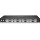 Aruba 6000 48G 4SFP Switch - 48 Ports - Manageable - Gigabit Ethernet - 10/100/1000Base-T, 1000Base-X - 3 Layer Supported - Modular - 4 SFP Slots - 44.20 W Power Consumption - Optical Fiber, Twisted Pair - 1U High - Rack-mountable, Cabinet Mount, Surface Mount, Wall Mountable - Lifetime Limited Warranty