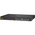 Aruba 6000 24G Class4 PoE 4SFP 370W Switch - 24 Ports - Manageable - Gigabit Ethernet - 10/100/1000Base-T, 1000Base-X - 3 Layer Supported - Modular - 2 SFP Slots - 32.70 W Power Consumption - 370 W PoE Budget - Twisted Pair, Optical Fiber - PoE Ports - 1U High - Rack-mountable, Cabinet Mount, Surface Mount, Wall Mountable