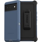 OtterBox Defender Rugged Carrying Case (Holster) Google Pixel 6 Smartphone - Fort Blue - Dust Resistant Port, Lint Resistant Port, Dirt Resistant Port, Scrape Resistant, Dirt Resistant, Bump Resistant, Drop Resistant, Dust Resistant, Lint Resistant - Plastic Body - Belt Clip - 6.90" (175.26 mm) Height x 3.76" (95.50 mm) Width x 1.37" (34.80 mm) Depth - Retail