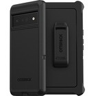 OtterBox Defender Rugged Carrying Case (Holster) Google Pixel 6 Pro Smartphone - Black - Drop Resistant, Dirt Resistant, Dust Resistant, Lint Resistant, Scrape Resistant, Bump Resistant - Belt Clip - 7.11" (180.59 mm) Height x 3.80" (96.52 mm) Width x 1.37" (34.80 mm) Depth