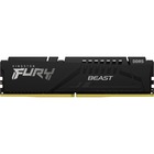 Kingston FURY Beast 16GB DDR5 SDRAM Memory Module - For Motherboard - 16 GB (1 x 16GB) - DDR5-4800/PC5-38400 DDR5 SDRAM - 4800 MHz - CL38 - 1.10 V - On-die ECC - 288-pin - DIMM - Lifetime Warranty