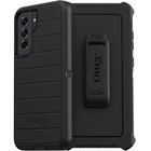 OtterBox Defender Series Pro Rugged Carrying Case (Holster) Samsung Galaxy S21 FE 5G Smartphone - Black - Bacterial Resistant, Dirt Resistant Port, Scrape Resistant, Lint Resistant Port, Bacterial Resistant Exterior, Dust Resistant Port, Drop Resistant - Plastic Body - Holster, Belt Clip - 6.73" (170.94 mm) Height x 1.33" (33.78 mm) Width x 3.69" (93.73 mm) Depth - Retail