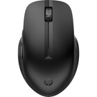 HP 435 Multi-Device Wireless Mouse - SurfaceTrack - Wireless - Bluetooth/Radio Frequency - Rechargeable - Jack Black - 1 Pack - USB Type A - 4000 dpi - Scroll Wheel - 5 Button(s) - Symmetrical