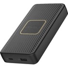 OtterBox Fast Charge Qi Wireless Power Bank - For Qi-enabled Device - 15000 mAh - 3 A - 5 V DC, 9 V DC, 12 V DC Output - 2 x - Black