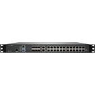 SonicWall NSa 5700 High Availability Firewall - Intrusion Prevention - 26 Port - 10/100/1000Base-T, 10GBase-X, 10GBase-T - 10 Gigabit Ethernet - AES (192-bit), DES, MD5, AES (256-bit), 3DES, AES (128-bit), SHA-1 - 4000 VPN - 26 x RJ-45 - 6 Total Expansion Slots - 1U - Rack-mountable - TAA Compliant