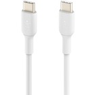 Belkin BoostCharge USB-C to USB-C Cable(1 meter / 3.3 foot, White) - 3.3 ft USB-C Data Transfer Cable - First End: USB 2.0 Type C - Second End: USB 2.0 Type C - White