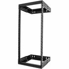 StarTech.com 24U 19" Wall Mount Network Rack - Adjustable Depth 12-20" Open Frame for Server Room /AV/Data/Computer Equipment w/Cage Nuts - Adjustable 2 Post 24U 19in wall mount network rack 12-20in mounting depth - EIA/ECA-310 compatible - Open frame design of Server Rm/IT/AV rack facilitates unobstructed airflow & supports 200lbs - w/96 screws/cage nuts - Lifetime warranty/24hr support