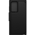 OtterBox Strada Carrying Case (Wallet) Samsung Galaxy S22 Ultra Cash, Card, Smartphone - Shadow Black - Drop Resistant - Leather Body - Holder - 6.64" (168.66 mm) Height x 3.29" (83.57 mm) Width x 0.75" (19.05 mm) Depth - 1 Pack