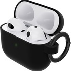 OtterBox Carrying Case Apple AirPods - Black Taffy (Black), Black - Scratch Resistant, Scuff Resistant, Damage Resistant, Drop Resistant - Polycarbonate, Synthetic Rubber Body - Carabiner Clip - 1.97" (50.04 mm) Height x 3.35" (85.09 mm) Width x 0.98" (24.89 mm) Depth - Retail