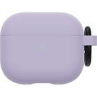 OtterBox Carrying Case Apple AirPods - Elixir (Light Purple) - Scratch Resistant, Scuff Resistant, Drop Resistant, Damage Resistant - Polycarbonate, Synthetic Rubber Body - Carabiner Clip - 1.97" (50.04 mm) Height x 3.35" (85.09 mm) Width x 0.98" (24.89 mm) Depth - Retail