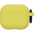 OtterBox Carrying Case Apple AirPods - Lemondrop (Yellow) - Scratch Resistant, Scuff Resistant, Drop Resistant, Damage Resistant - Polycarbonate, Synthetic Rubber Body - Carabiner Clip - 1.97" (50.04 mm) Height x 3.35" (85.09 mm) Width x 0.98" (24.89 mm) Depth - Retail