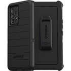 OtterBox Defender Rugged Carrying Case (Holster) Samsung Galaxy A53 5G Smartphone - Black - Dirt Resistant, Dust Resistant Port, Dirt Resistant Port, Scrape Resistant, Bump Resistant, Lint Resistant Port, Drop Resistant, Clog Resistant Port - Plastic, Polycarbonate, Synthetic Rubber Body - Holster - 6.91" (175.51 mm) Height x 3.71" (94.23 mm) Width x 1.32" (33.53 mm) Depth - Retail
