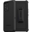OtterBox Defender Rugged Carrying Case (Holster) Samsung Galaxy A53 5G Smartphone - Black - Dust Resistant Port, Lint Resistant Port, Dirt Resistant Port, Scrape Resistant, Dirt Resistant, Bump Resistant, Clog Resistant Port, Drop Resistant - Plastic, Synthetic Rubber Body - Holster - 6.91" (175.51 mm) Height x 3.71" (94.23 mm) Width x 1.32" (33.53 mm) Depth - 1 Unit