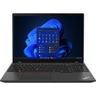 Lenovo ThinkPad T16 Gen 1 21CH0004US 16" Notebook - WUXGA - 1920 x 1200 - AMD Ryzen 5 PRO 6650U Hexa-core (6 Core) 2.90 GHz - 16 GB Total RAM - 256 GB SSD - Villi Black - Windows 11 Pro - AMD Radeon Graphics - In-plane Switching (IPS) Technology - English (US) Keyboard - Front Camera/Webcam - IEEE 802.11ax Wireless LAN Standard