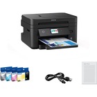 Epson® WorkForce® WF-2960 Color Inkjet All-In-One Printer - Copier/Fax/Printer/Scanner - 14 ppm Mono/7.5 ppm Color Print - 4800 dpi Print - Automatic Duplex Print - Up to 5000 Pages Monthly - Color Flatbed Scanner - 2400 dpi Optical Scan - Color Fax - Fast Ethernet Ethernet - Wireless LAN - Wi-Fi Direct - USB - 1 Each - For Plain Paper Print