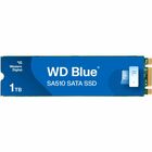 WD Blue SA510 WDS100T3B0B 1 TB Solid State Drive - M.2 2280 Internal - SATA (SATA/600) - Desktop PC Device Supported - 400 TB TBW - 560 MB/s Maximum Read Transfer Rate - 5 Year Warranty