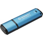 IronKey Vault Privacy 50 Series 8GB USB 3.2 (Gen 1) Type A Flash Drive - 8 GB - USB 3.2 (Gen 1) Type A - 250 MB/s Read Speed - 180 MB/s Write Speed - Blue - 256-bit AES - 5 Year Warranty - TAA Compliant