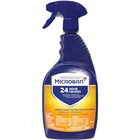 Microban Professional Bathroom Cleaner - Ready-To-Use Liquid - 32 fl oz (1 quart) - Citrus Scent - 1 Each