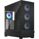 Fractal Design Pop XL Air RGB Computer Case - Tower - Black - Steel, Tempered Glass - 10 x Bay - 4 x 4.72" (120 mm) x Fan(s) Installed - 0 - Mini ITX, Mini ATX, ATX, EATX Motherboard Supported - 6 x Fan(s) Supported - 2 x External 5.25" Bay - 0 x Internal 3.5" Bay - 4 x Internal 2.5" Bay - 4 x Internal 2.5"/3.5" Bay(s) - 8x Slot(s) - 2 x USB(s) - 1 x Audio In - 1 x Audio Out - Fan Cooler