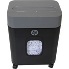 HP CC12 Paper Shredder - Cross Cut - 12 Per Pass - for shredding Paper, Staples, Credit Card, Envelope - 0.2" x 1.3" Shred Size - 8.8" Throat - 2 Minute Run Time - 30 Minute Cool Down Time - 12.87 L Wastebin Capacity - 544.36 W