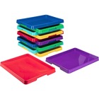 Storex Large Activity Tray, Assorted Colors - Art, Craft, Paint, Bead, Crayon, Supplies - 1 Each - Assorted - Plastic