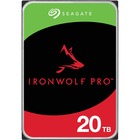Seagate IronWolf Pro ST20000NT001 20 TB Hard Drive - 3.5" Internal - SATA (SATA/600) - Conventional Magnetic Recording (CMR) Method - Server, Workstation Device Supported - 7200rpm - 5 Year Warranty