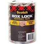 Scotch Box Lock Packaging Tape - 54.7 yd (50 m) Length x 2.99" (76 mm) Width - Dispenser Included - 3 / Pack - Clear