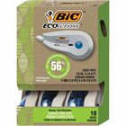 Wite-Out Ecolutions Correction Tape - 0.20" (5 mm) Width x 19.7 ft Length - Disposable, Protective Cap, Tear Resistant - 10 / Box