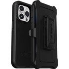 OtterBox Defender Rugged Carrying Case (Holster) Apple iPhone 14 Pro Smartphone - Black - Dirt Resistant, Scrape Resistant, Wear Resistant, Drop Resistant, Bump Resistant, Tear Resistant - Synthetic Rubber Body - Holster - 6.33" (160.78 mm) Height x 3.52" (89.41 mm) Width x 1.31" (33.27 mm) Depth - 1 Unit