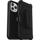 OtterBox Defender Rugged Carrying Case (Holster) Apple iPhone 14 Pro Max Smartphone - Black - Bump Resistant, Tear Resistant, Drop Resistant, Dirt Resistant, Wear Resistant, Scrape Resistant - Plastic, Plastic Body - Belt Clip - 6.87" (174.50 mm) Height x 3.75" (95.25 mm) Width x 1.31" (33.27 mm) Depth - Retail