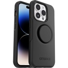 OtterBox iPhone 14 Pro Otter + Pop Symmetry Series Case - For Apple iPhone 14 Pro Smartphone - Black - Drop Resistant - Polycarbonate, Synthetic Rubber, Plastic
