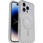 OtterBox iPhone 14 Pro Symmetry Series+ Clear Case for MagSafe - For Apple iPhone 14 Pro Smartphone - Stardust (Clear Glitter) - Clear - Drop Resistant - Polycarbonate, Synthetic Rubber, Plastic