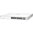 Aruba Instant On 1930 24G Class4 PoE 4SFP/SFP+ 370W Switch - 24 Ports - Manageable - Gigabit Ethernet, 10 Gigabit Ethernet - 10/100/1000Base-T, 10GBase-X - 4 Layer Supported - Modular - 490 W Power Consumption - 370 W PoE Budget - Optical Fiber, Twisted Pair - PoE Ports - 1U High - Rack-mountable, Wall Mountable, Table Top, Cabinet Mount, Under Table - Lifetime Limited Warranty