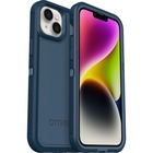 OtterBox Defender Series XT Rugged Carrying Case Apple iPhone 14 Plus Smartphone - Open Ocean (Blue) - Dirt Resistant Port, Scrape Resistant, Drop Resistant, Bump Resistant - Plastic, Plastic Body - Lanyard Strap - 6.76" (171.70 mm) Height x 3.57" (90.68 mm) Width x 0.52" (13.21 mm) Depth - Retail